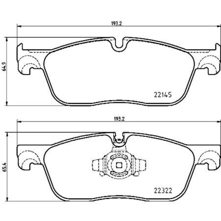 Pagid Brakes Brake Pad Sets 355024741
